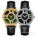 Fashion Alloy Case Quartz Assista a mulher